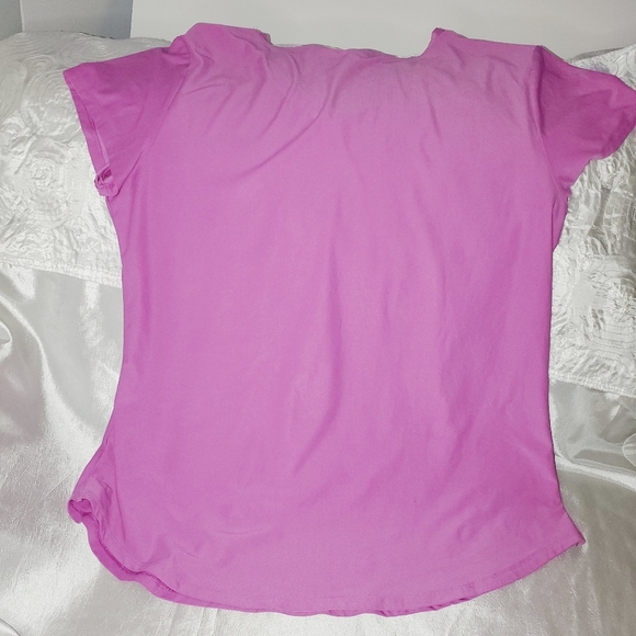 No Boundaries Juniors Plus Size V-Neck Cropped Sleeve Tee w/ Tribal Design 187 - Picture 6 of 6